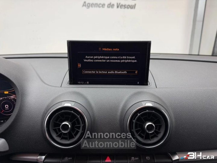 Audi A3 Sportback 30 TDI BVM6 - 116cv / Apple Carplay / Radars AR / Si&egrave;ges chauffants - 11