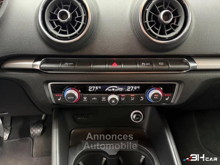 Audi A3 Sportback 30 TDI BVM6 - 116cv / Apple Carplay / Radars AR / Si&egrave;ges chauffants - 12