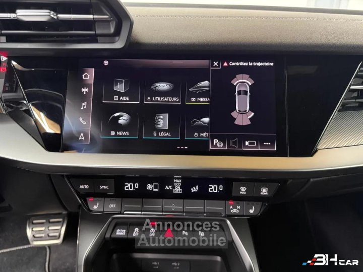 Audi A3 Sportback 35 TDI S-tronic 7 S line - 150cv / Apple Carplay / Caméra 360 / Hayon électrique - 9