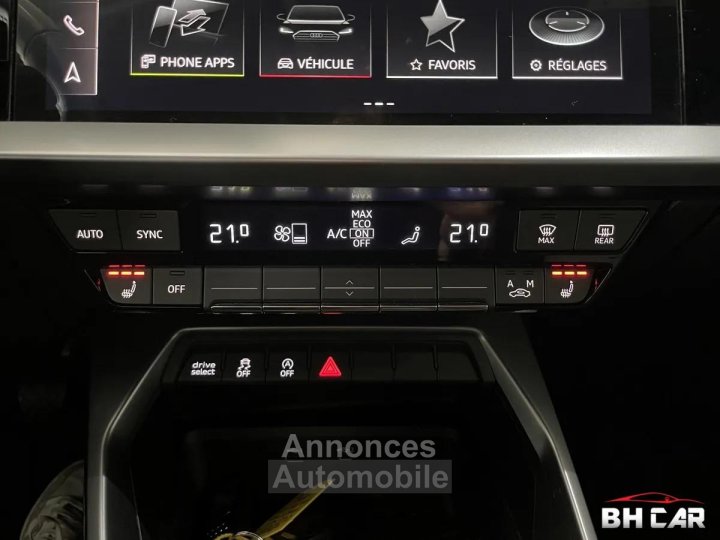 Audi A3 ?  SPORTBACK 35 TFSI 150 CH BVM6 CARPLAY GARANTIE 1 AN - 19