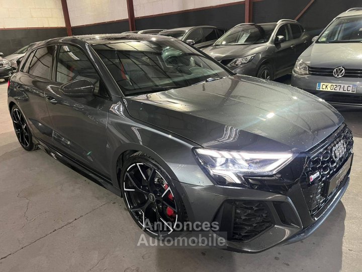Audi RS3 Sportback 25 TFSI 400ch quattro S tronic 7 CARTE GRISE FR - 3