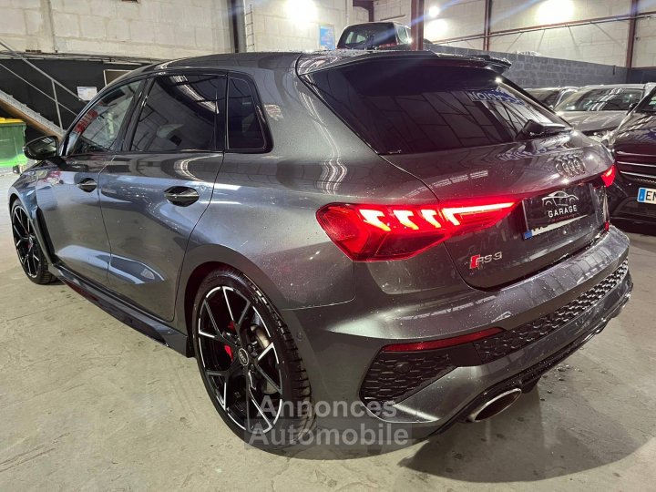 Audi RS3 Sportback 25 TFSI 400ch quattro S tronic 7 CARTE GRISE FR - 4