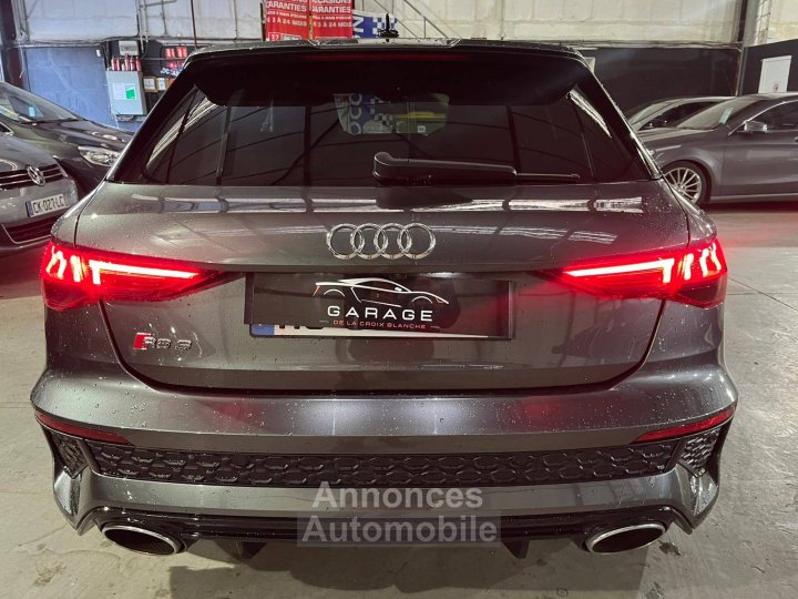 Audi RS3 Sportback 25 TFSI 400ch quattro S tronic 7 CARTE GRISE FR - 5