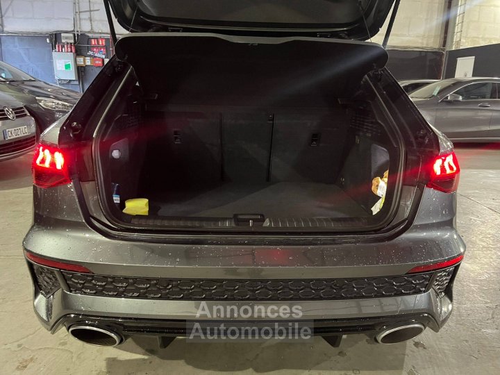 Audi RS3 Sportback 25 TFSI 400ch quattro S tronic 7 CARTE GRISE FR - 12