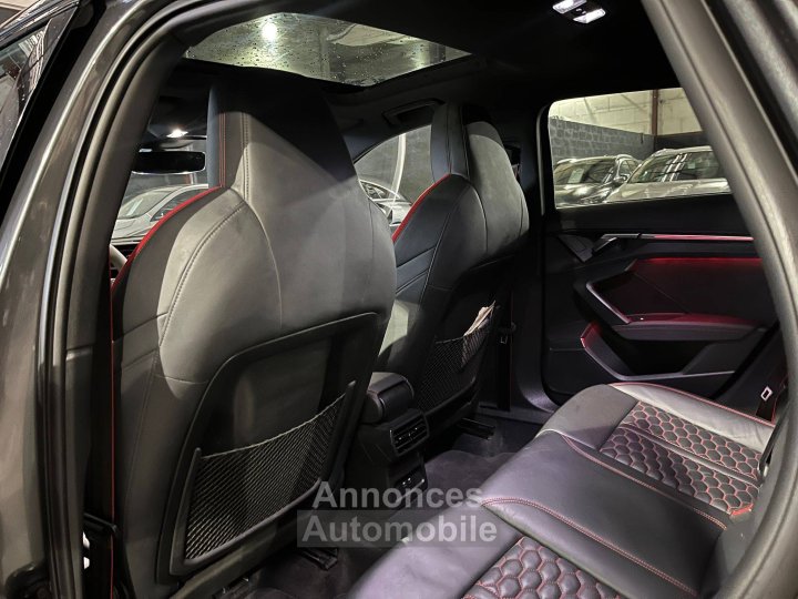 Audi RS3 Sportback 25 TFSI 400ch quattro S tronic 7 CARTE GRISE FR - 15