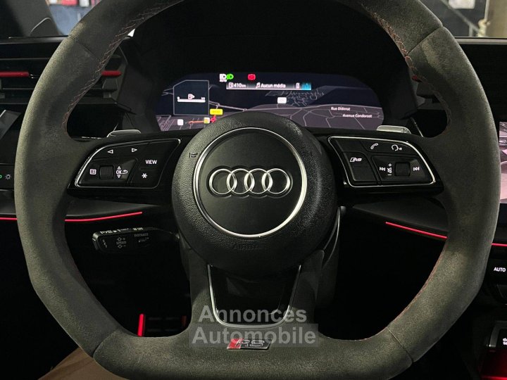Audi RS3 Sportback 25 TFSI 400ch quattro S tronic 7 CARTE GRISE FR - 27