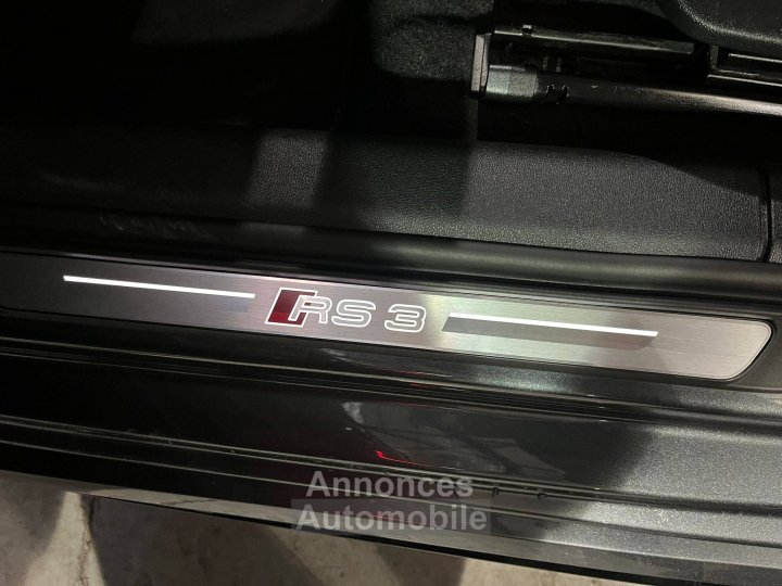 Audi RS3 Sportback 25 TFSI 400ch quattro S tronic 7 CARTE GRISE FR - 29