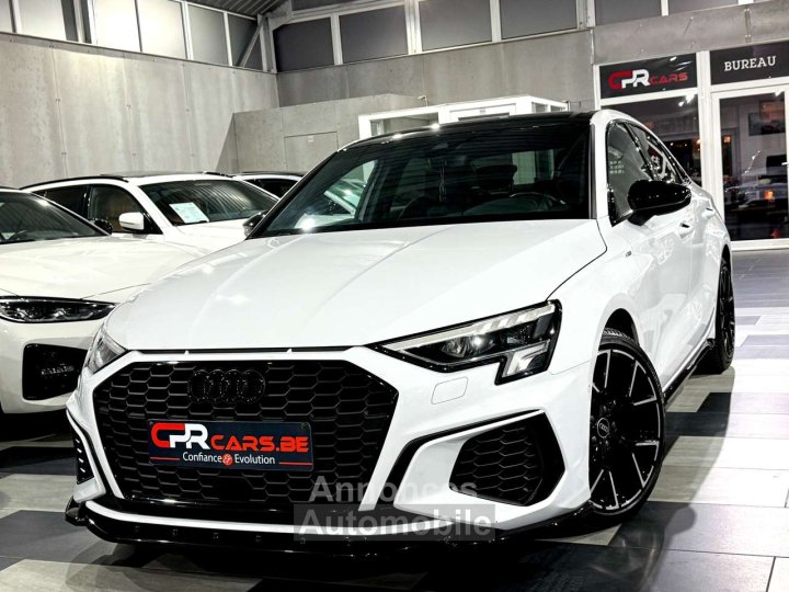 Audi A3 30 TFSI S line Shadow Look 1e Main Etat Neuf - 1