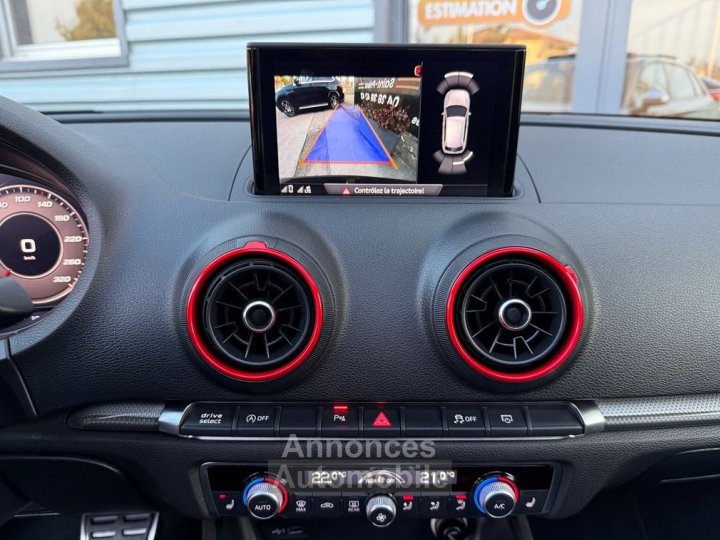 Audi RS3 400ch daza- 2nd main- b&o- toit ouvrant- garantie constructeur- si&egrave;ges diamant - 17