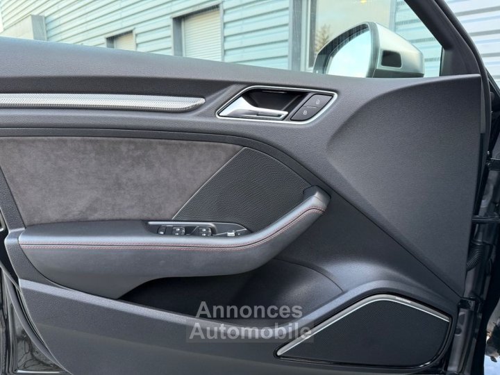 Audi RS3 400ch daza- 2nd main- b&o- toit ouvrant- garantie constructeur- si&egrave;ges diamant - 23