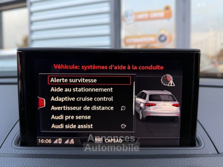 Audi RS3 400ch daza- 2nd main- b&o- toit ouvrant- garantie constructeur- si&egrave;ges diamant - 30