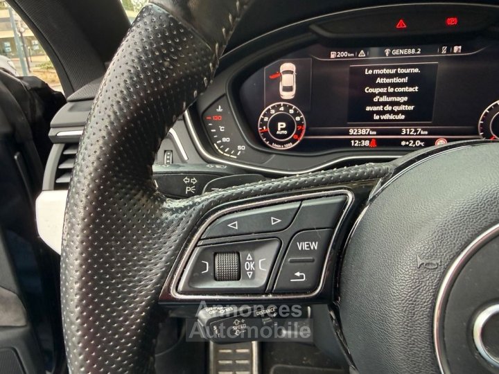 Audi A5 coupe 20 tfsi 250ch s-line quattro s-tronic bva - 17