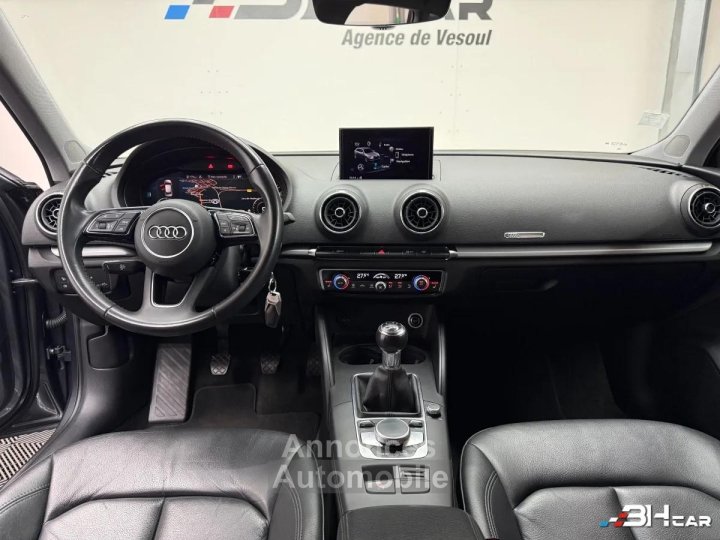 Audi A3 Sportback 30 TDI BVM6 - 116cv / Apple Carplay / Radars AR / Si&egrave;ges chauffants - 7