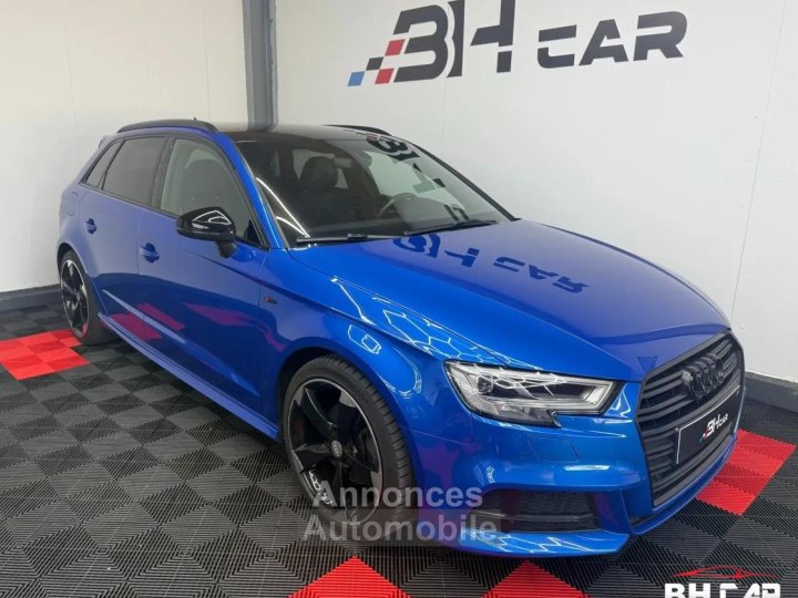 Audi A3 Sportback 15 TFSI Stronic7 S line - 150cv / Apple Carplay / GPS / D&eacute;marrage sans cl&eacute; / GPS - 1