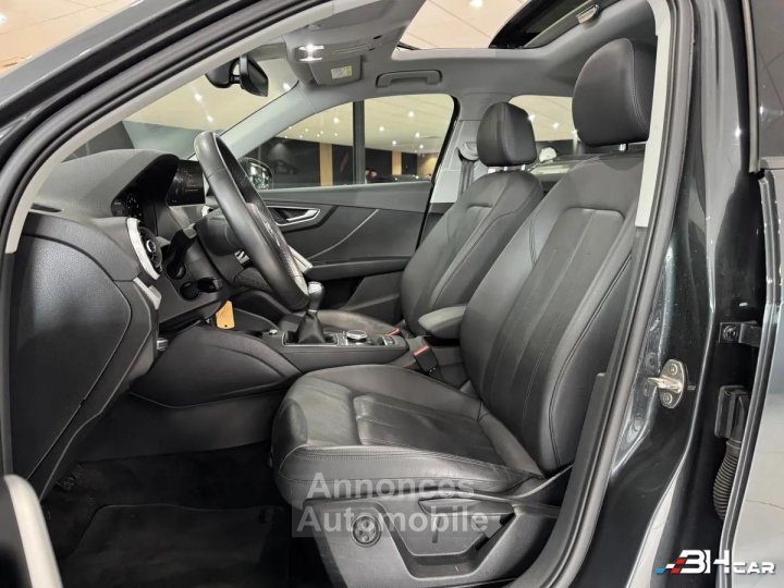 Audi Q2 ?  30 TFSI 110 CH BVM6 TOIT OUVRANT + CUIR CHAUFFANT + VIRTUAL - 10