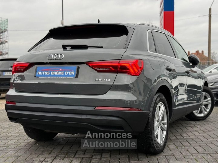 Audi Q3 399/mois GARANTIE 6 ANS 20 TDI 150ch S tronic 7 Gris Nano FullLED CAMERA VIRTUAL-Cockpit AppleCarPlay Android GPS 1ère MAIN - 2