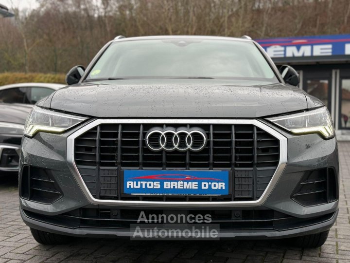 Audi Q3 399/mois GARANTIE 6 ANS 20 TDI 150ch S tronic 7 Gris Nano FullLED CAMERA VIRTUAL-Cockpit AppleCarPlay Android GPS 1ère MAIN - 3