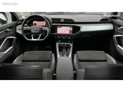 Audi Q3 399/mois GARANTIE 6 ANS 20 TDI 150ch S tronic 7 Gris Nano FullLED CAMERA VIRTUAL-Cockpit AppleCarPlay Android GPS 1ère MAIN - 7