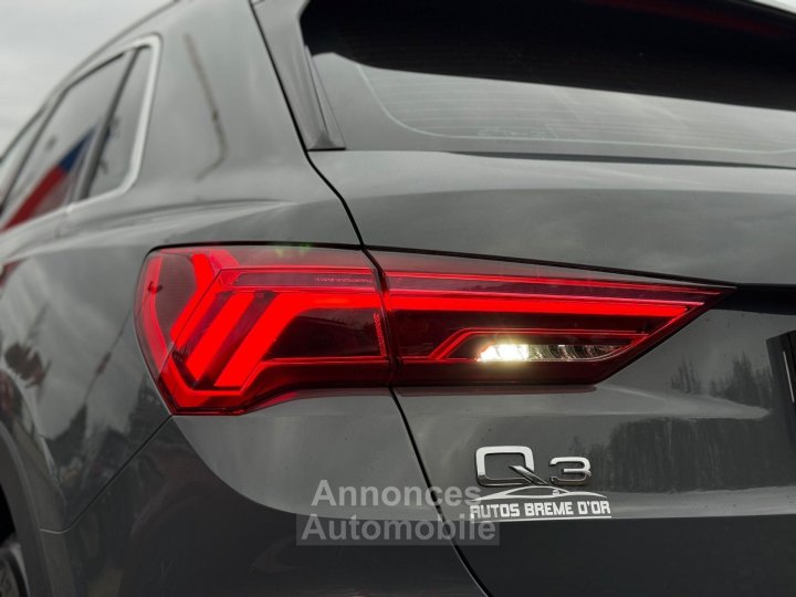 Audi Q3 399/mois GARANTIE 6 ANS 20 TDI 150ch S tronic 7 Gris Nano FullLED CAMERA VIRTUAL-Cockpit AppleCarPlay Android GPS 1ère MAIN - 8