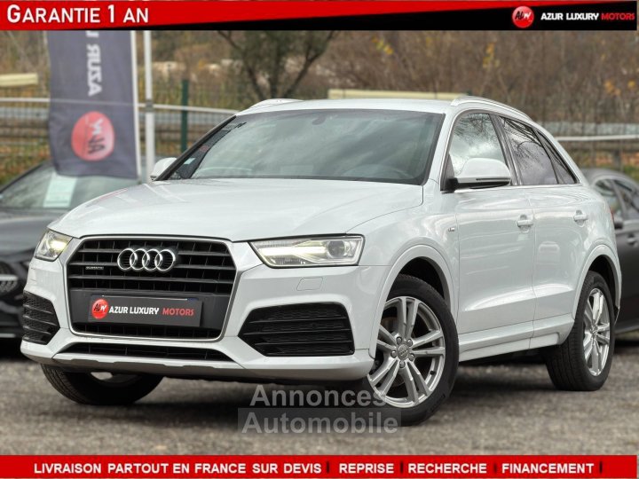 Audi Q3  20 TDI 184ch S line quattro S tronic 7 - 1