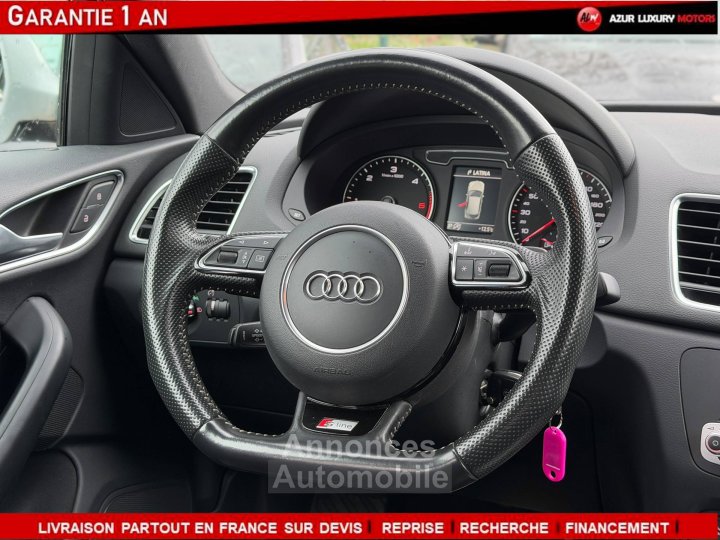 Audi Q3  20 TDI 184ch S line quattro S tronic 7 - 13