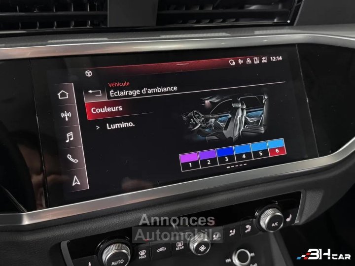 Audi Q3 SPORTBACK 45 TFSI E 245 CH S-LINE HYBRIDE RECHARGEABLE S-TRONIC GARANTIE 1 AN - 13