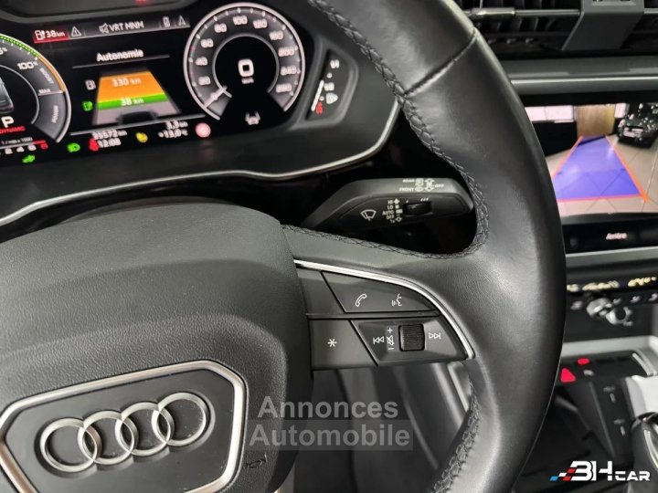 Audi Q3 SPORTBACK 45 TFSI E 245 CH S-LINE HYBRIDE RECHARGEABLE S-TRONIC GARANTIE 1 AN - 17