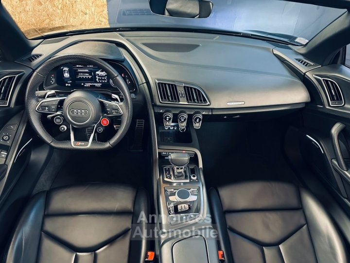 Audi R8 Spyder 52 V10 FSI 620ch performance quattro Stronic 7 Sous garantie constructeur Full Suivi - 5