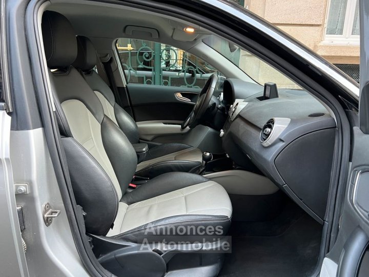 Audi A1 Sportback 16 TDI 90CH AMBITION LUXE S TRONIC 1ERE MAIN ORIGINE FRANCE - 4
