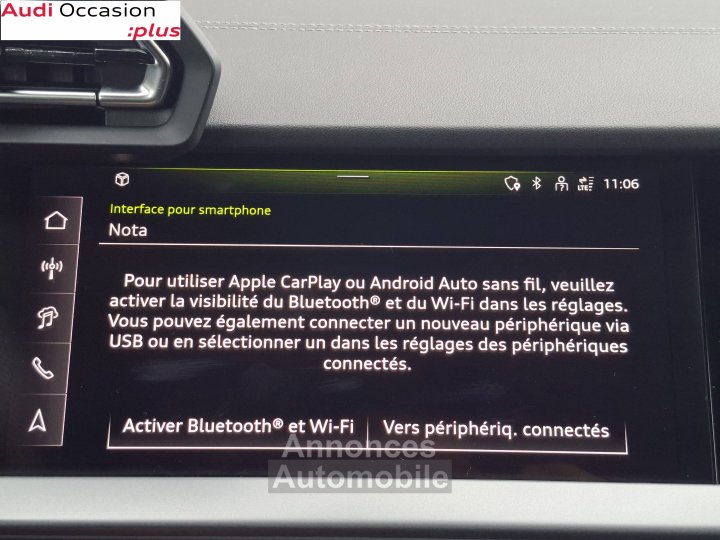 Audi A3 BERLINE Berline TFSI Mild Hybrid 150 S tronic 7 S line - 25