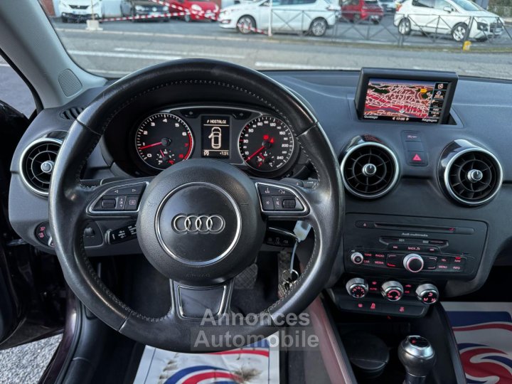 Audi A1 Sportback 14 TFSI - 122 Bva S&S Ambition Gps + Clim - 22