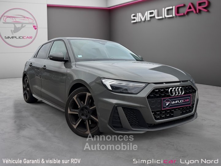 Audi A1 Sportback 40 TFSI 200 ch S tronic 6 S Line camera recul sieges chauffants 12 mois de garantie - 1