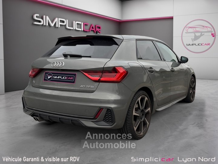 Audi A1 Sportback 40 TFSI 200 ch S tronic 6 S Line camera recul sieges chauffants 12 mois de garantie - 3