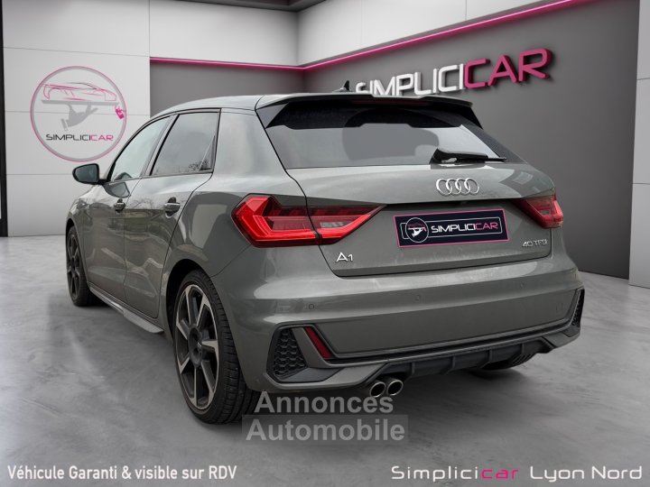 Audi A1 Sportback 40 TFSI 200 ch S tronic 6 S Line camera recul sieges chauffants 12 mois de garantie - 6