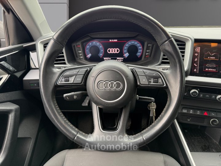 Audi A1 Sportback 40 TFSI 200 ch S tronic 6 S Line camera recul sieges chauffants 12 mois de garantie - 13