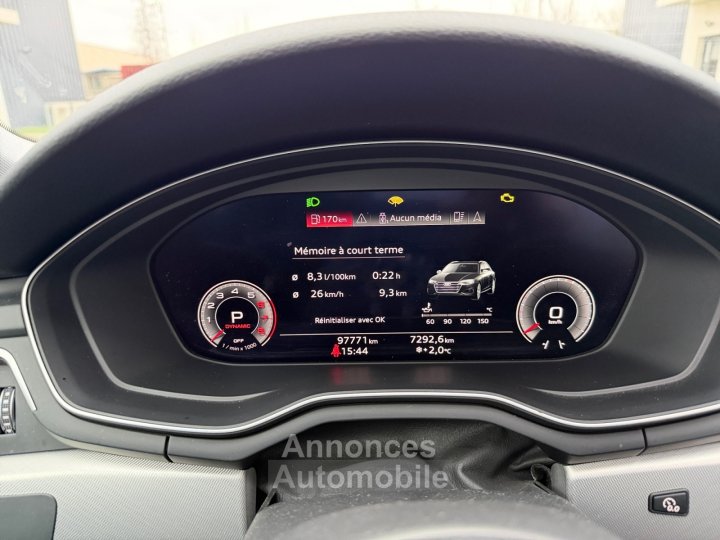 Audi A4 Avant 35 TFSI 150 S tronic 7 AVUS Toit ouvrant virtual cockpit 12 mois Garantie - 14