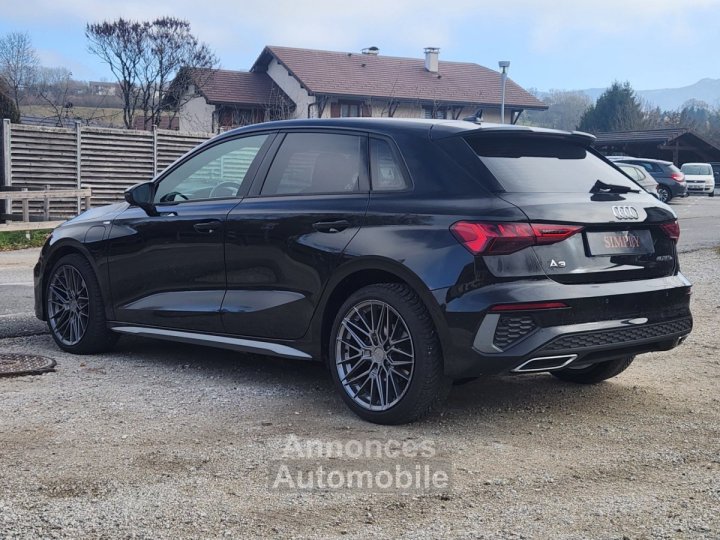 Audi A3 Sportback 40 TFSIe 204 S tronic 6 S Line SUIVI - 5