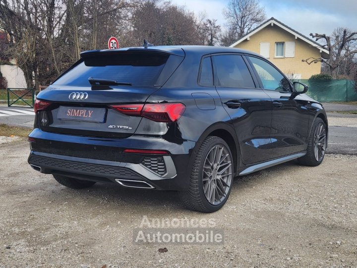 Audi A3 Sportback 40 TFSIe 204 S tronic 6 S Line SUIVI - 7