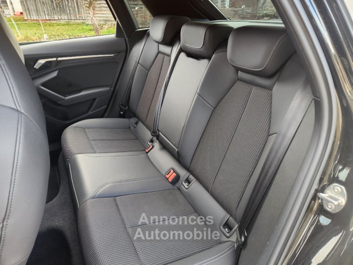 Audi A3 Sportback 40 TFSIe 204 S tronic 6 S Line SUIVI - 11