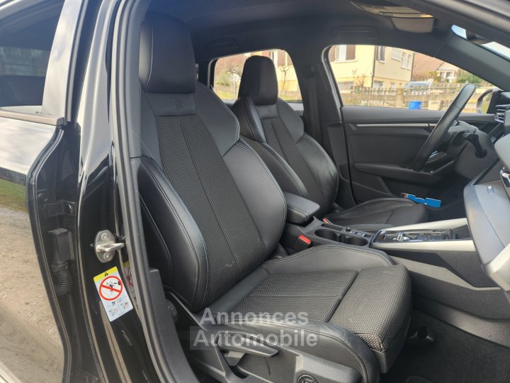 Audi A3 Sportback 40 TFSIe 204 S tronic 6 S Line SUIVI - 13