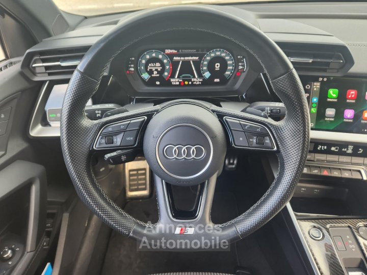 Audi A3 Sportback 40 TFSIe 204 S tronic 6 S Line SUIVI - 15