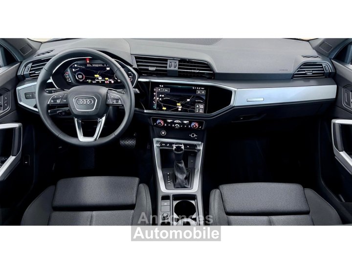 Audi Q3 399/mois GARANTIE 6 ANS 20 TDI 150ch S tronic 7 CAMERA Sièges-chauffants VIRTUAL-Cockpit AppleCarPlay Android GPS 1ère MAIN - 5