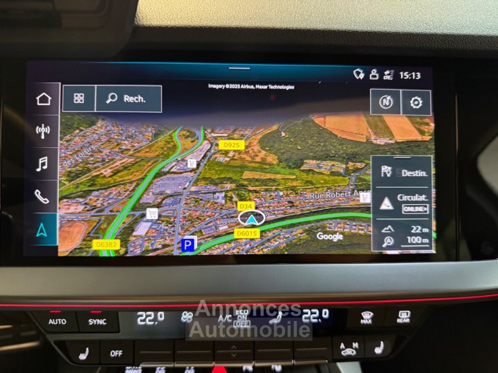 Audi A3 Sportback 40 TDI 200 S tronic 7 Quattro S Line/Toit Ouvrant / BO / Apple CarPlay/ Garantie 11/2027 - 26