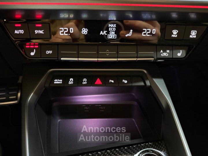 Audi A3 Sportback 40 TDI 200 S tronic 7 Quattro S Line/Toit Ouvrant / BO / Apple CarPlay/ Garantie 11/2027 - 27