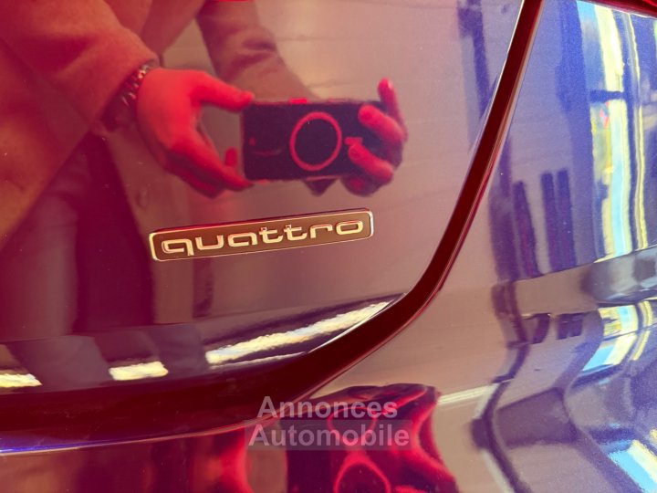 Audi A3 Sportback 40 TDI 200 S tronic 7 Quattro S Line/Toit Ouvrant / BO / Apple CarPlay/ Garantie 11/2027 - 49