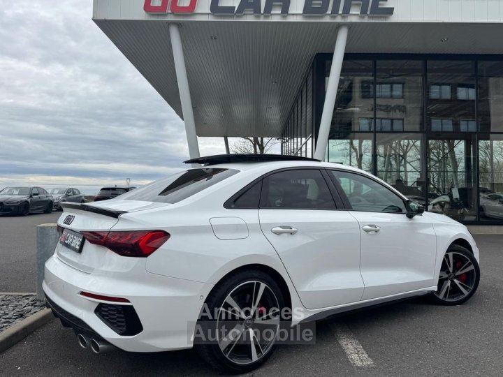 Audi S3 Berline Malus pay&eacute; 310CH S Tronic Quattro Garantie 6 ans Toit ouvrant panoramique Bang&Olufsen Pack Black Cam&eacute;ra Volant m&eacute;plat LED adaptatifs 18P 619- - 2