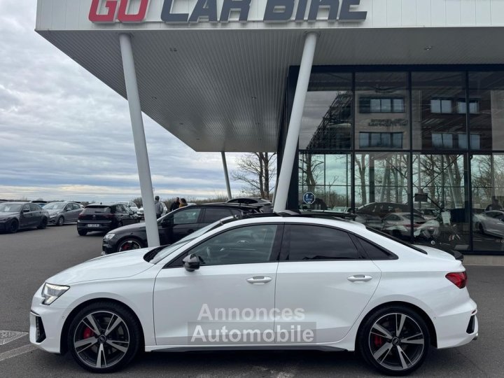 Audi S3 Berline Malus pay&eacute; 310CH S Tronic Quattro Garantie 6 ans Toit ouvrant panoramique Bang&Olufsen Pack Black Cam&eacute;ra Volant m&eacute;plat LED adaptatifs 18P 619- - 3