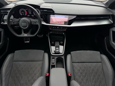 Audi S3 Berline Malus pay&eacute; 310CH S Tronic Quattro Garantie 6 ans Toit ouvrant panoramique Bang&Olufsen Pack Black Cam&eacute;ra Volant m&eacute;plat LED adaptatifs 18P 619-   - 5