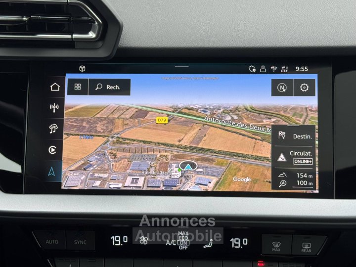 Audi A3 Sportback 40 TFSI e Hybride rechargeable 204 S tronic 6 S line - 11