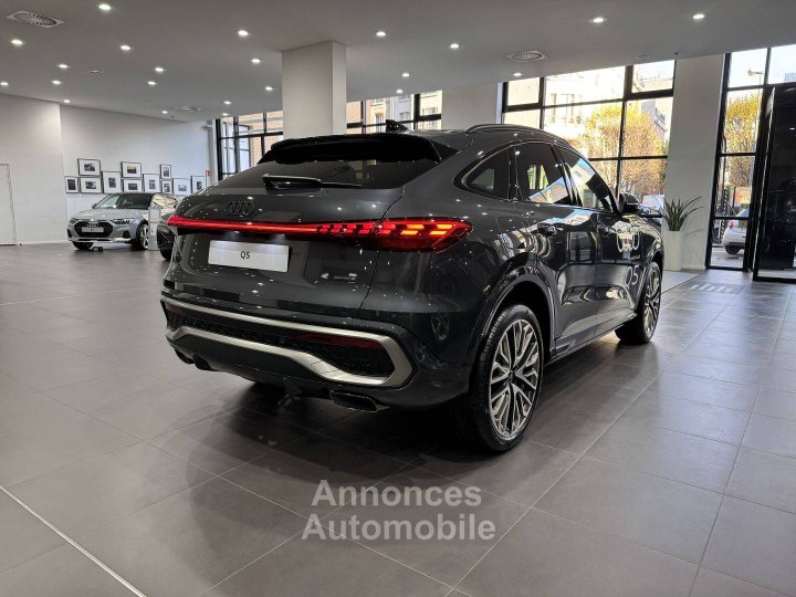 Audi Q5 Sportback TFSI 204 ch Hybride S tronic 7 Quattro S line - 13